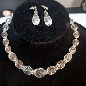 Vintage Avon Crystal Rhinestone Necklace